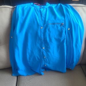 XL Spense Blue Blouse